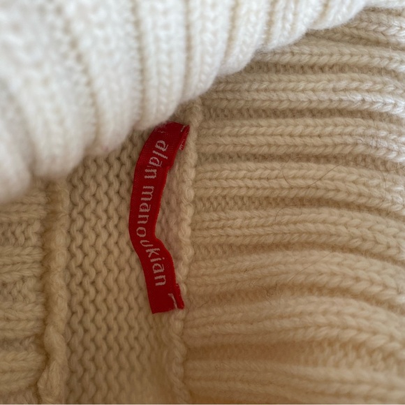 Vintage Alain Manoukian Wool Blend Ribbed Pullover Turtleneck Sweater Size Small - Picture 7 of 8